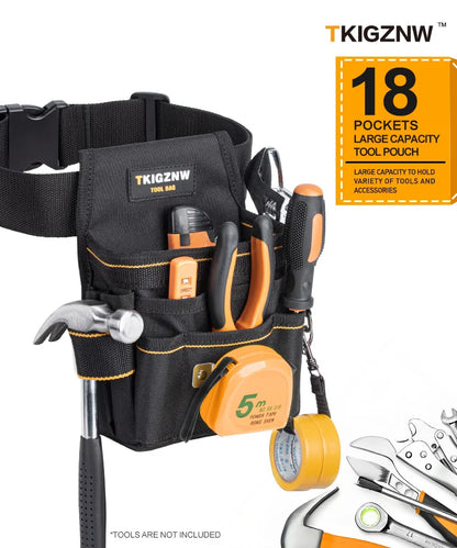 TKIGZNW Tool Belt Tool Bag Tool Belt Pouch/Utility Belt/Work Apron for Carpenter and Gardener